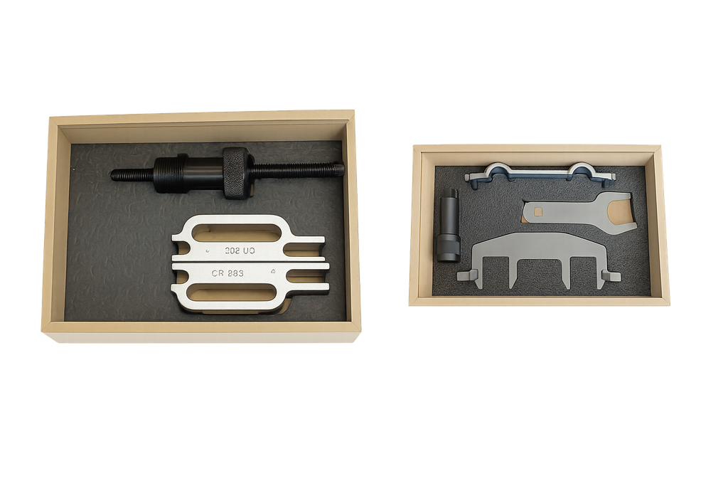 Conjunto de ferramentas para sincronismo Mercedes-Benz CR 383