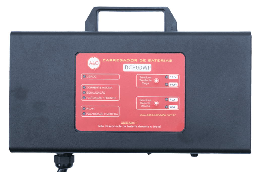 🔋 CARREGADOR BC800WP – A&C