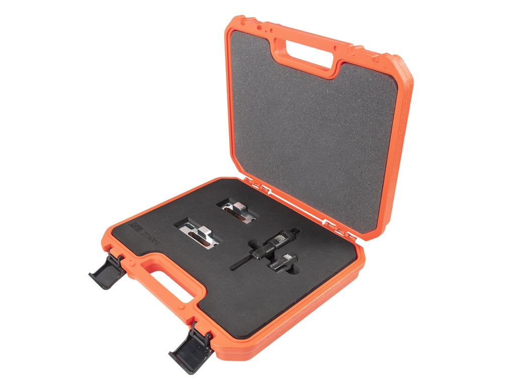 Conjunto de ferramentas para sincronismo dos motores Mercedes-Benz 1.6 e 2.0 Turbo, incluindo versão AMG (M270 / M274 / M133). 271001