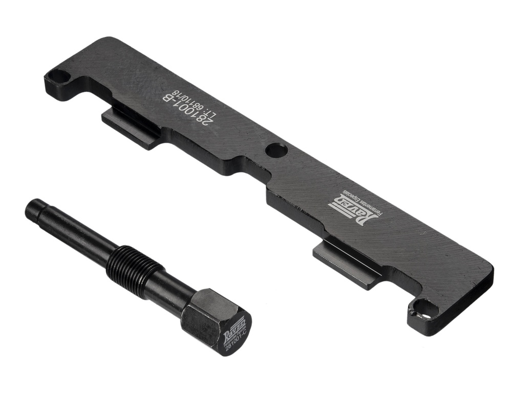 Par de ferramentas para sincronismo dos motores Chery (SQR473 / SQR481 / SQR484). 281001